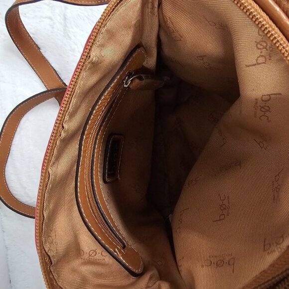 B.O.C. Red Faux Leather Crossbody Bag - Picture 10 of 15